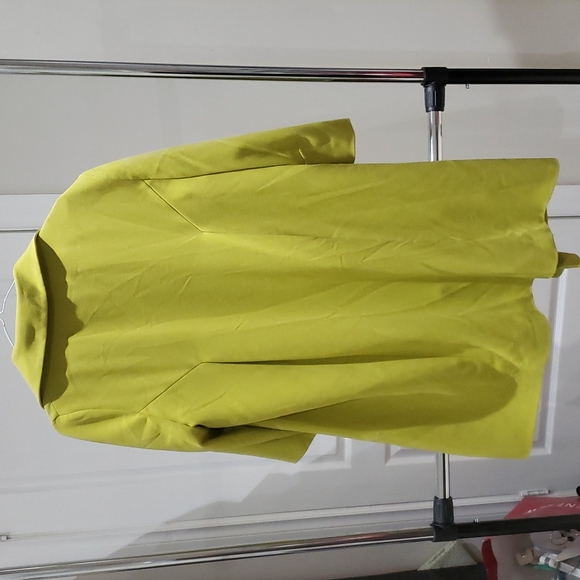Planet yellow Green Coat - Picture 4 of 4